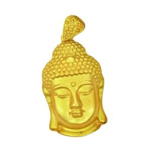 金店同款沙金直播同款大佛头吊坠高保色项链男女大日如来佛批发 - Image 5